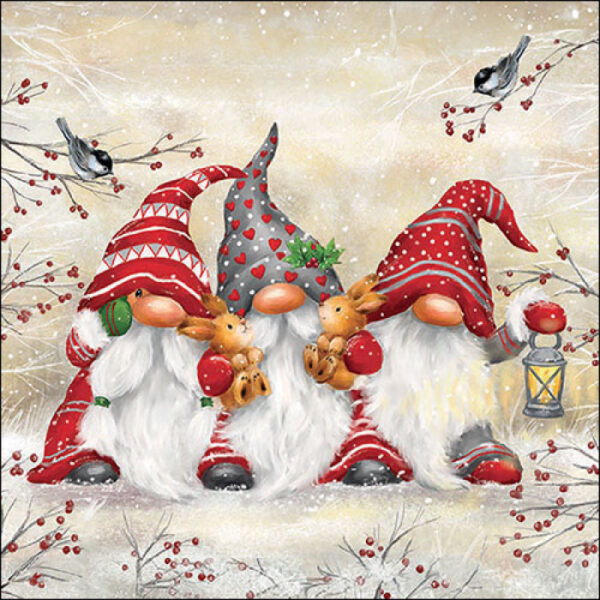20pk THREE DWARFS NAPKINS