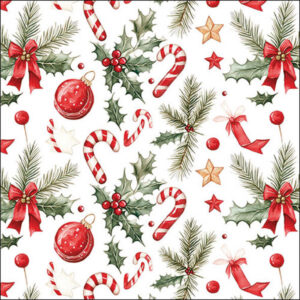 20pk CHRISTMAS ELEMENTS NAPKINS