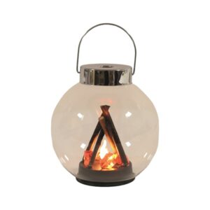 FLAME EFFECT LED LANTERN 15cm
