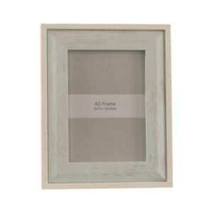 5x7 BEIGE & BLUE P/FRAME