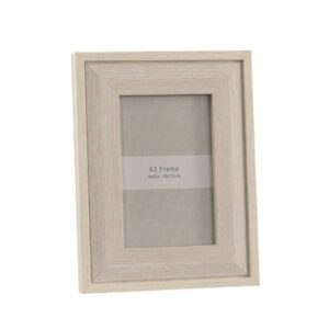 4x6 BEIGE WOOD P/FRAME