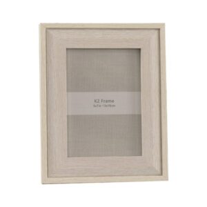 5x7 BEIGE WOOD P/FRAME