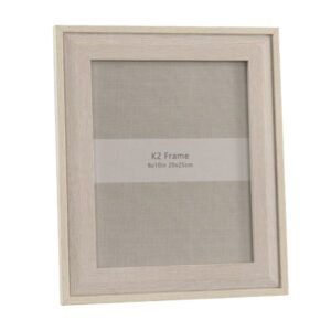 8x10 BEIGE WOOD P/FRAME
