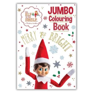 THE ELF ON THE SHELF JUMBO COLOURING BOOK
