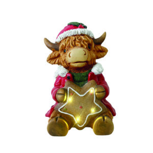 31cm  HIGHLAND COW STAR
