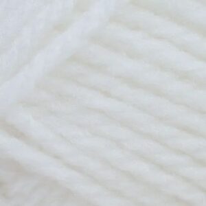 100g 0040 WHITE ROBIN CHUNKY YARN