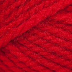 100g 0042 CHERRY RED ROBIN CHUNKY YARN