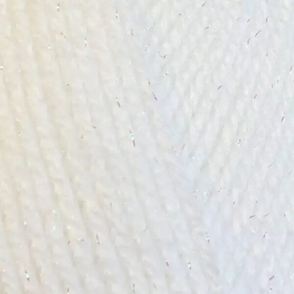 100g SPARKLE WHITE ROBIN BONNY BABE YARN