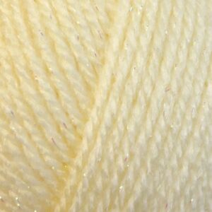 100g SPARKLE YELLOW ROBIN BONNY BABE YARN