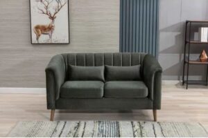 CHARLOTTE 2 SEATER SOFA - WINTER MOSS