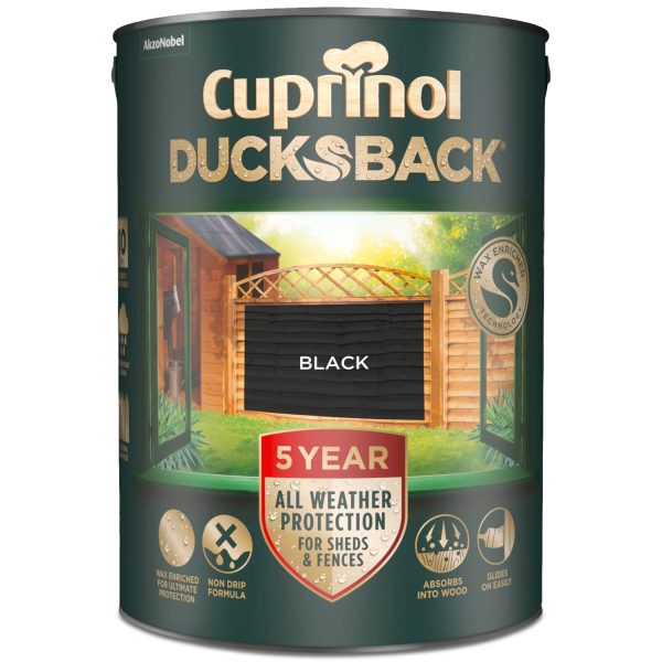 5lt CUPRINOL DUCKSBACK BLACK