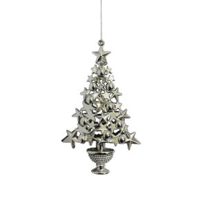 16cm SHINY ORNATE TREE BAUBLE