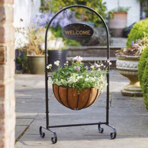 14in DELUX WELCOME PLANTER