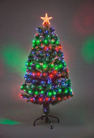 1.0m NEBULA F/OPTIC LED  XMAS TREE