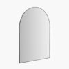BLACK SLIM FRAME TALL ARCH WALL MIRROR - Image 2