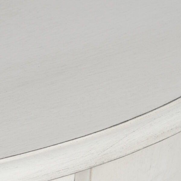 HERITAGE WHITE LAMP TABLE - Image 3