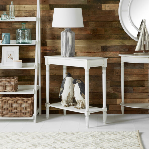 HERITAGE WHITE CONSOLE TABLE - Image 4