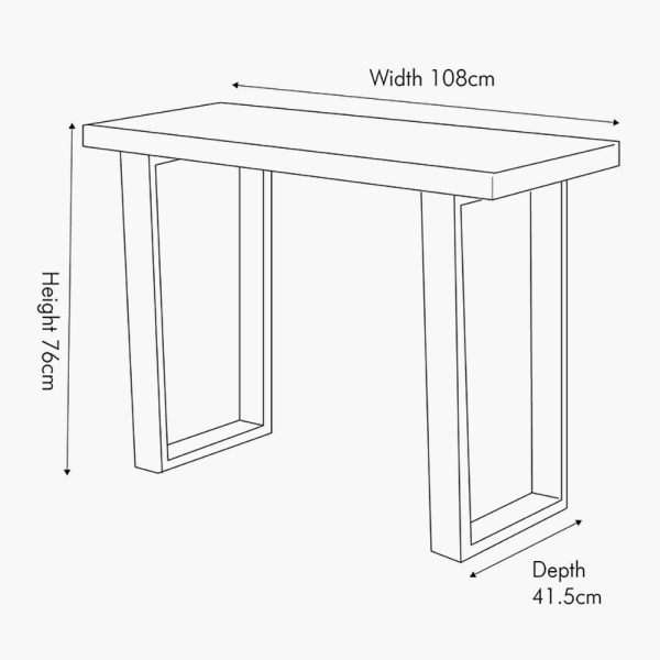 PAHOJA CONSOLE TABLE - Image 4