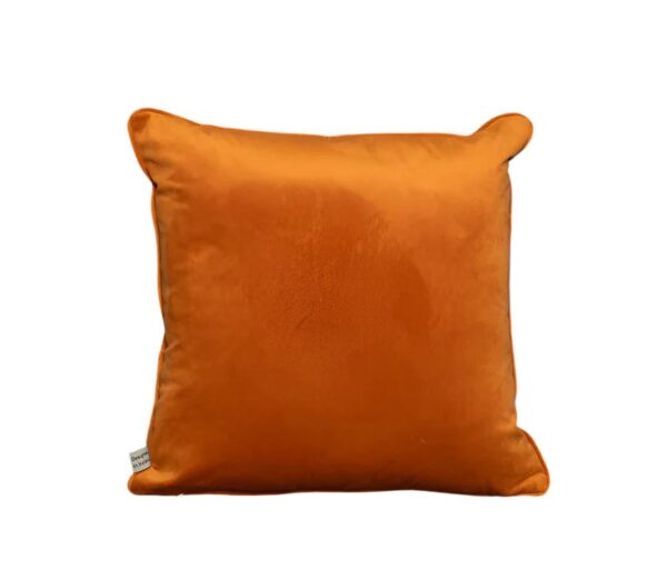 45cm PLAIN COPPER F&H CUSHION - FEATHER FILL