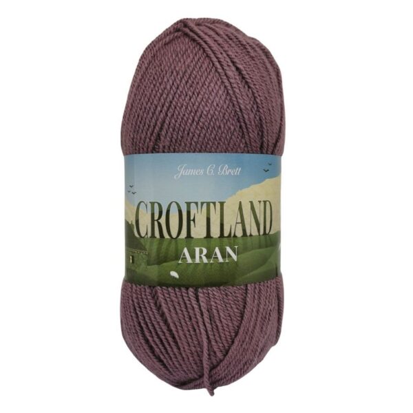 200g CROFTLAND ARAN HEATHER - Image 2