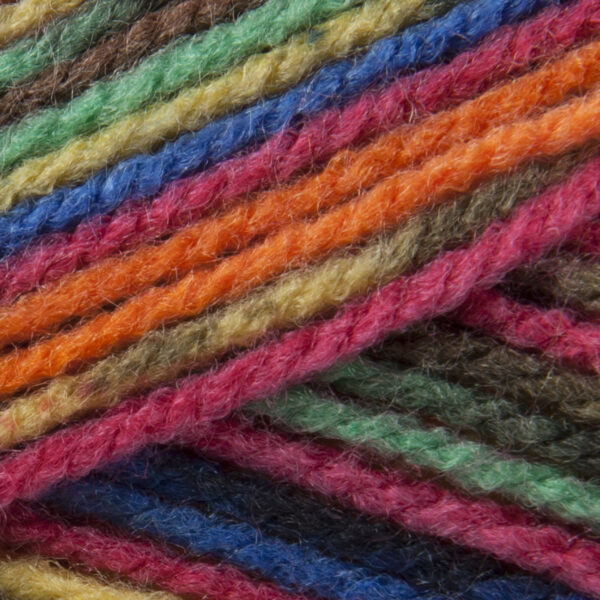 100g RAINBOW COLOUR FAB DOUBLE KNITTING YARN - Image 2