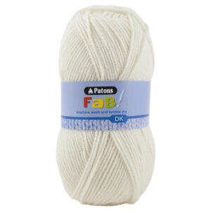 100g CREAM FAB DOUBLE KNITTING YARN