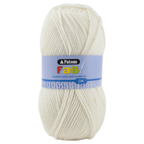 100g CREAM FAB DOUBLE KNITTING YARN