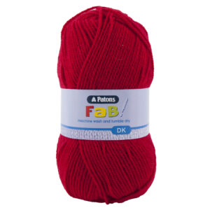 100g CHERRY FAB DOUBLE KNITTING YARN
