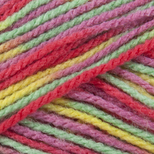 100g CLOWN COLOUR FAB DOUBLE KNITTING YARN - Image 2