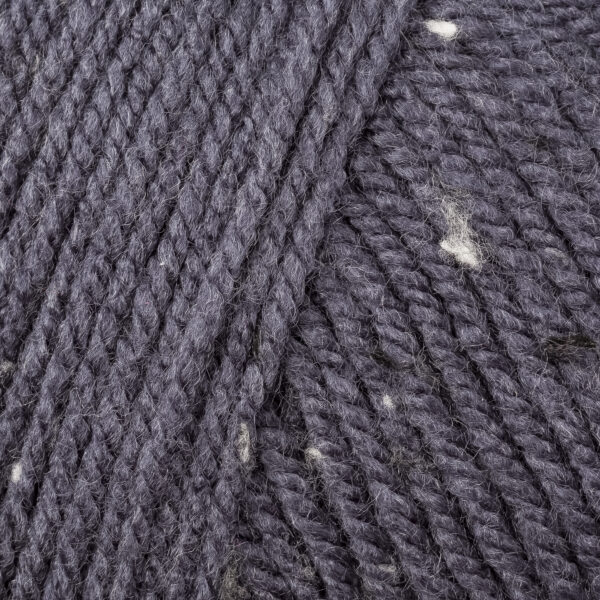 100g GREY-BLUE TWEED FAB DOUBLE KNITTING YARN - Image 2