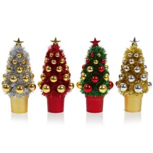 21cm MINI TINSEL TREE