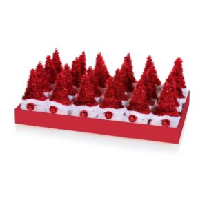 16cm RED TINSEL GONK