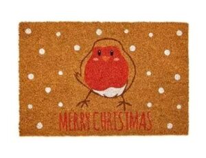 40x60cm ROBIN MERRY CHRISTMAS DOORMAT
