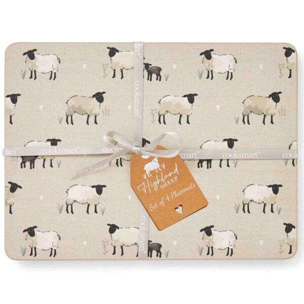 SET 4 HIGHLAND SHEEP PLACEMATS - Image 2