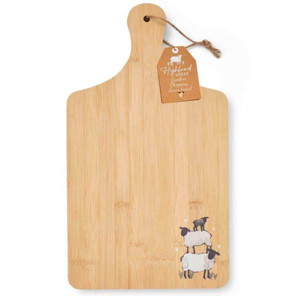 HIGHLAND SHEEP BAMBOO BOARD