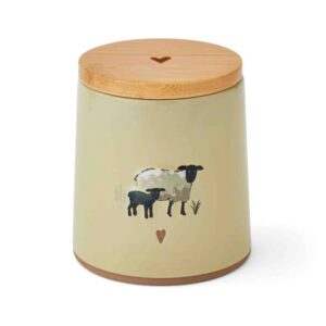 HIGHLAND SHEEP CANISTER SAGE