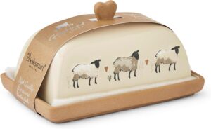 HIGHLAND SHEEP BUTTER DISH