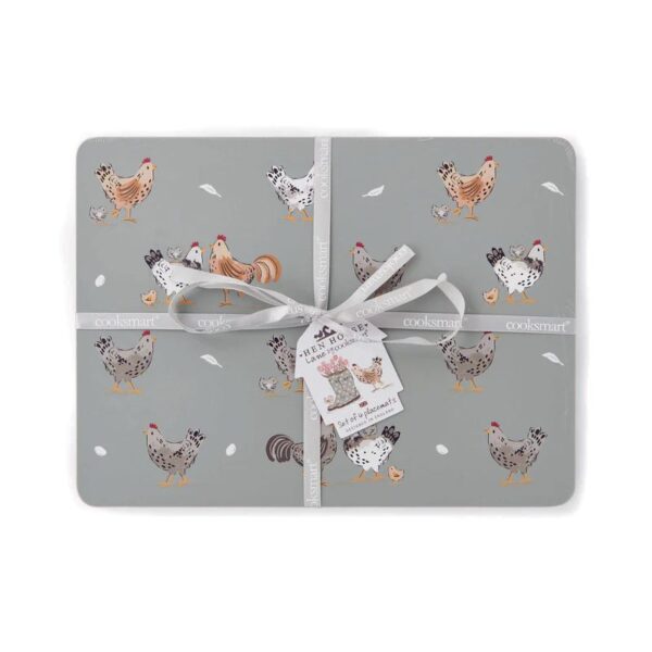 SET 4 HEN HOUSE LANE PLACEMATS - Image 5