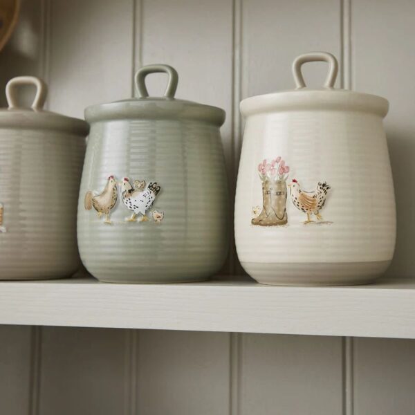 HEN HOUSE LANE CANISTER WELLIES & HENS - Image 4