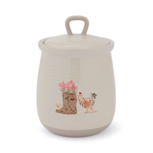 HEN HOUSE LANE CANISTER WELLIES & HENS