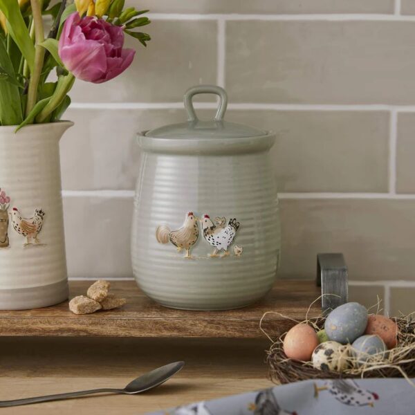 HEN HOUSE LANE CANISTER HAPPY FAMILY - Image 2