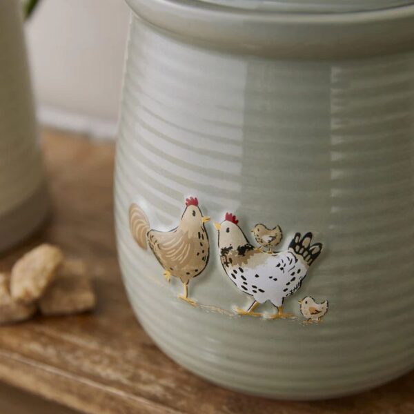 HEN HOUSE LANE CANISTER HAPPY FAMILY - Image 3