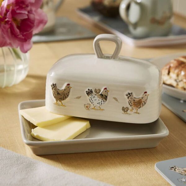 HEN HOUSE LANE BUTTER DISH - Image 2