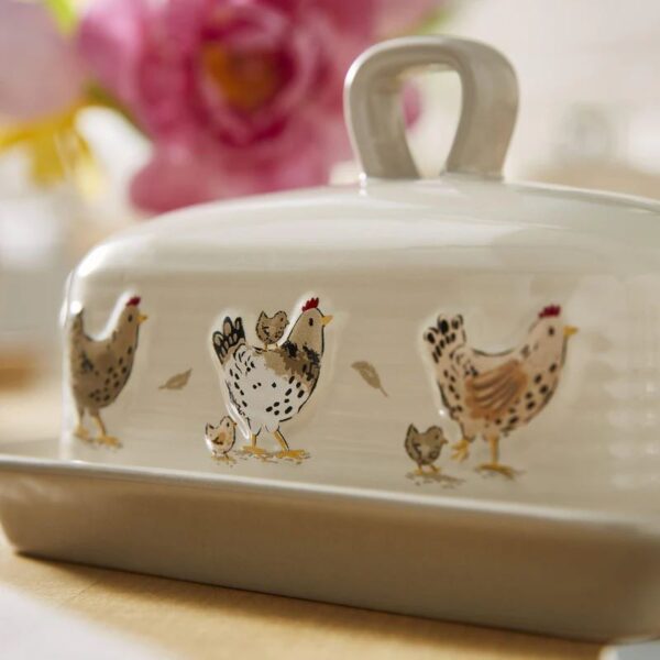 HEN HOUSE LANE BUTTER DISH - Image 4