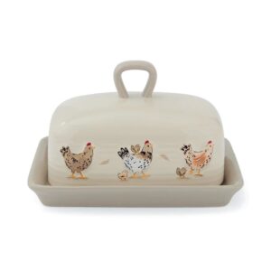 HEN HOUSE LANE BUTTER DISH