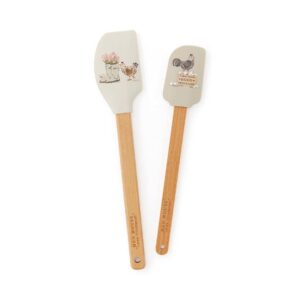 SET 2 HEN HOUSE LANE BAMBOO SPATULAS