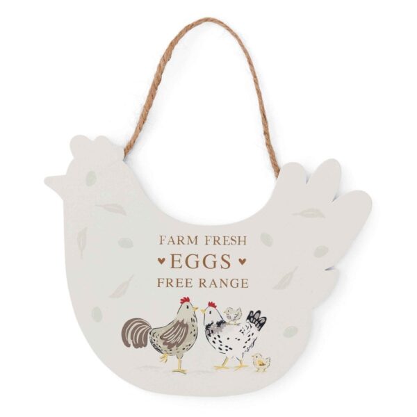 HEN HOUSE LANE PLAQUE EGGS