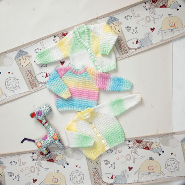 100g BABY MARBLE DK RAINBOW - Image 2