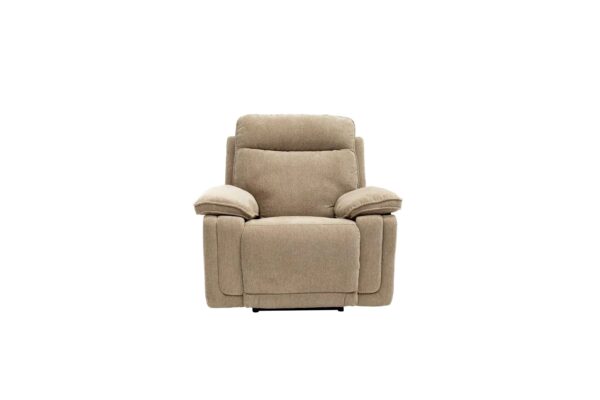 CADENZA E/RECLINING ARMCHAIR - CAMEL FABRIC