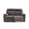CADENZA 2 SEATER E/RECLINING SOFA - CHARCOAL FABRIC - Image 3